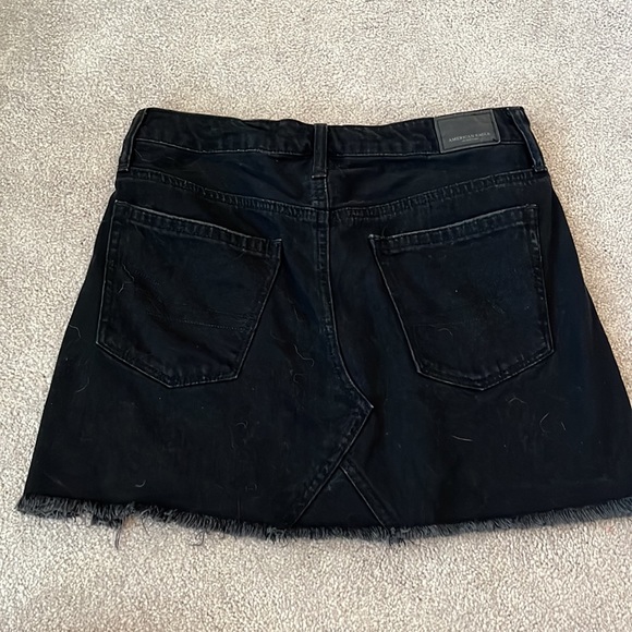 American eagle jean skirt black size 4/Small - Picture 2 of 2